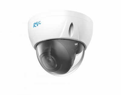 RVi-1NCD2368 (3.6) white RVi Купольная антивандальная IP видеокамера, объектив 3.6мм, 2Мп, Ик, Poe, MicroSD