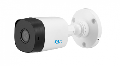 RVi-1ACT200 (2.8) white Уличная цилиндрическая мультиформатная MHD (AHD/ TVI/ CVI/ CVBS) видеокамера, объектив 2.8мм, 2Мп, Ик
