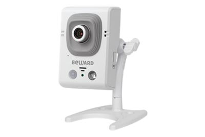 CD330 Beward Фиксированная WIFIмалогабаритная IP камера, объектив 2.5мм, Wi-Fi, Ик, 1Мп, microSD/SDHC, встроенный микрофон