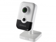DS-I214(B) (4 mm) HiWatch Фиксированная IP камера, объектив 4мм, 2Мп, POE, встроенный микрофон, microSD