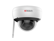 DS-I252W(B) (2.8 mm) HiWatch Купольная уличная аластиковая WiFi IP видеокамера, объектив 2.8мм, 2Мп, Ик, WiFi, microSD, встроенный микрофон