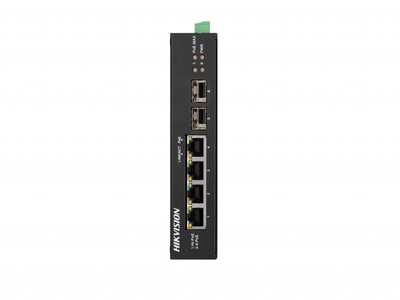 DS-3T0506HP-E/HS Hikvision Неуправляемый 6-ти портовый PoE коммутатор