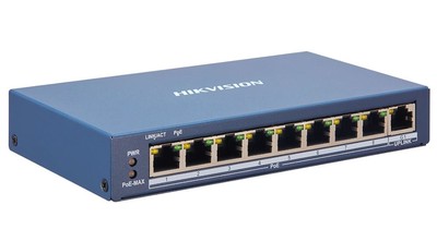 DS-3E1309P-EI Hikvision Коммутатор с 8 портами Poe