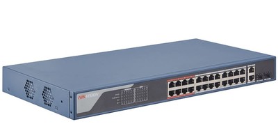 DS-3E1326P-EI Hikvision Коммутатор с 24 портами Poe