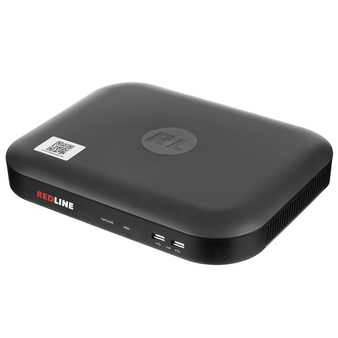 RL-MHD8p.pebble RedLine Мультиформатный MHD (AHD, HD-TVI, HD-CVI, IP, CVBS) видеорегистратор на 8 каналов