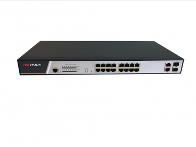 DS-3E2318P Hikvision Управляемый PoE-коммутатор высокой безопасности