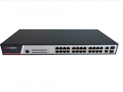 DS-3E2326P Hikvision Управляемый PoE-коммутатор высокой безопасности