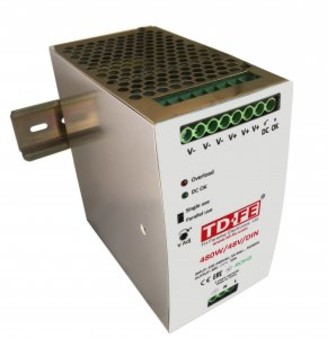 480W/48V/DIN FARADAY Источник питания стабилизированный промышленный