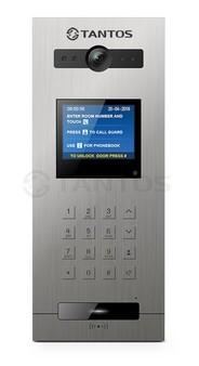 EasyBuild Tantos Многоабонентская IP вызывная панель c 3,5’’дисплеем