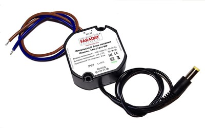 24W/12V/WP FARADAY Блок питания
