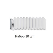 BrandPlate SS DD Белый Ajax Лицевая панель для уличной сирены