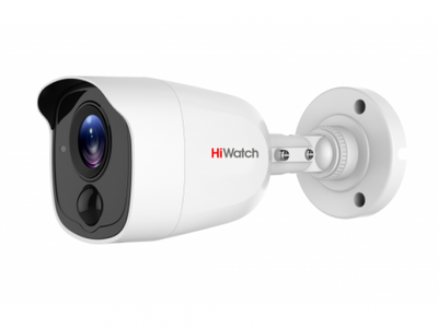 DS-T210(B) (2.8 mm) HiWatch HiWatch Уличная цилиндрическая HD-TVI видеокамера, объектив 2.8мм, 2Мп, Ик, PIR-датчик