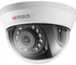 DS-T201(B) (3.6 mm) HiWatch Купольная внутренняя мультиформатная MHD (AHD/ TVI/ CVI/ CVBS) видеокамера, объектив 3.6мм, Ик, 2Мп