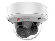 DS-T208S (2.7-13,5 mm) HiWatch Уличная купольная мультиформатная MHD (AHD/ TVI/ CVI/ CVBS) видеокамера, объектив 2.7-13,5мм, ИК, 2Мп