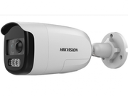 DS-2CE12DFT-PIRXOF (3.6mm) Hikvision Уличная цилиндрическая мультиформатная MHD (TVI/AHD/CVI/CVBS) видеокамера, объектив 3.6мм, ИК, 2Мп, Встроенная сирена