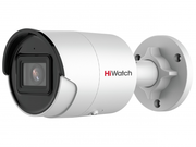 IPC-B042-G2/U (2.8mm) HiWatch Уличная цилиндрическая IP камера, объектив 2.8мм, 4Мп, Ик, Poe, microSD/SDHC/SDXC, встроенный микрофон