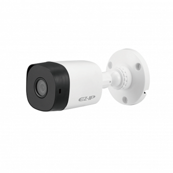 EZ-HAC-B1A11P-0360B EZ-IP Уличная мультиформатная MHD (CVI/TVI/AHD/CVBS) видеокамера, объектив 3.6мм, Ик, 1Мп