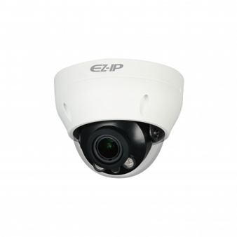 EZ-HAC-D3A21P-VF EZ-IP Уличная купольная мультиформатная MHD (AHD/ TVI/ CVI/ CVBS) видеокамера, объектив 2.7-12мм, 2Мп, Ик