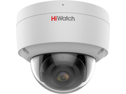 IPC-D042C-G2/SU (2.8mm) HiWatch Купольная антивандальная IP видеокамера, объектив 2.8мм, 4Мп, Ик, POE, тревожные вход-выход, microSD