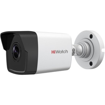 DS-I200(D) (6 mm) HiWatch Уличная цилиндрическая IP камера, объектив 6мм, 2Мп, Ик, POE