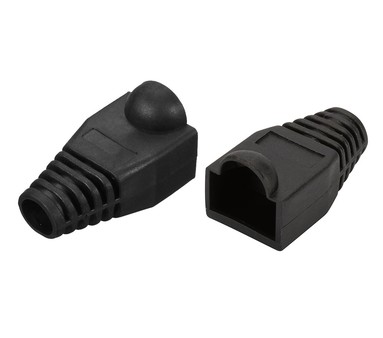 AVC-Cover-RJ45 Amatek vзолирующий колпачок для RJ-45 (черный)