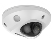 DS-2CD2527G2-LS(4mm)(C) Hikvision Антивандальная купольная IP-видеокамера, объектив 4mm, ИК, 2Мп, POE, microSD, встроенный микрофон