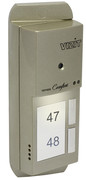 БВД-405CP-4 VIZIT Блок вызова на 4 абонента, встроенная телекамера, объектив Pinhole 90°