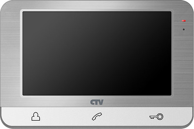 CTV-M1703 серебро CTV Видеодомофон 7" с детекцией движения