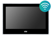 CTV-M5702 черный Монитор видеодомофона с 7" сенсорным дисплеем, поддержкой формата AHD и записью в Full HD