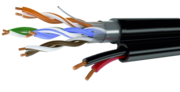 UTP 5E 4х2х0.5 + 2х0.75 кабель витая пара Eletec (200 м)