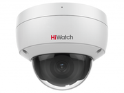 IPC-D082-G2/U(2.8mm) HiWatch Купольная антивандальная IP видеокамера, объектив 2.8мм, 8Мп, Ик, POE, microSD, Встроенный микрофон
