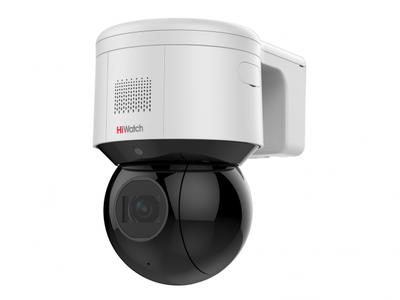 PTZ-N3A404I-D(B) HiWatch Скоростная поворотная IP видеокамера, объектив 2.8-12мм, 4Мп, PoE, microSD, встроенный микрофон, тревожные вход/выход