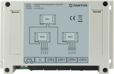 TS-NH2 Tantos Коммутатор четырех вызывных панелей