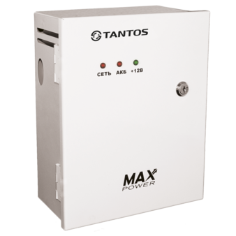 ББП-65 MAX Tantos Источник вторичного питания резервированный 12В, 6.5А