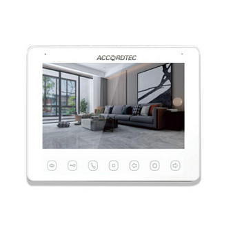 AT-VD 100C/SD WH  AccordTec Видеодомофон цветной 10"