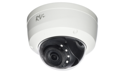 RVi-1NCD2176 (2.8) white Купольная антивандальная IP видеокамера, объектив 2.8мм, 2Мп, Ик, Poe, MicroSD, Встроенный микрофон