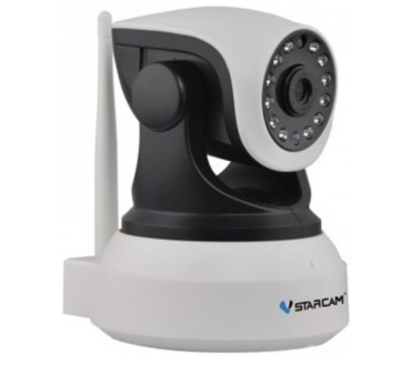 C8824WIP Black VStarcam Поворотная беспроводная IP-видеокамера VStarcam C8824WIP Black, Wi-Fi,  2Mp, Ик