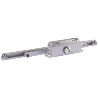 ISPARUS 430 Slider (серебро) NORA-M Доводчик морозостойкий со скользящей тягой до 100кг