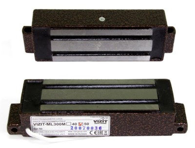 VIZIT-ML300M-40-50 Замок электромагнитный
