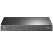 TL-SG1210P Настольный коммутатор с 9 гигабитными портами RJ45 (8 портов PoE+) и гигабитным портом SFP