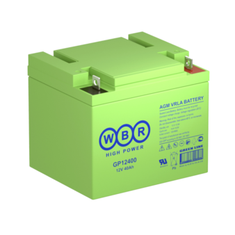 GP12400 (12V / 40Ah) WBR Аккумулятор