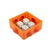 Коробка огнестойкая 60-0210-FR6.0-6 (двухкомпонентная, 80х80х40, 1 шт/уп) Промрукав