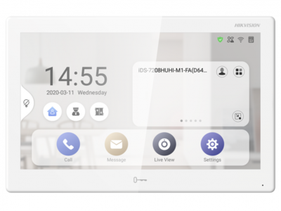 DS-KH9510-WTE1(B) Hikvision Видеодомофон IP цветной 10.1″