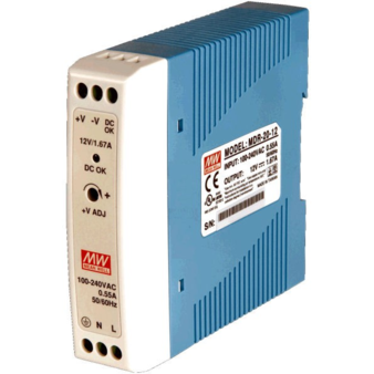 MDR-20-12 Mean Well Блок питания AC-DC на DIN-рейку