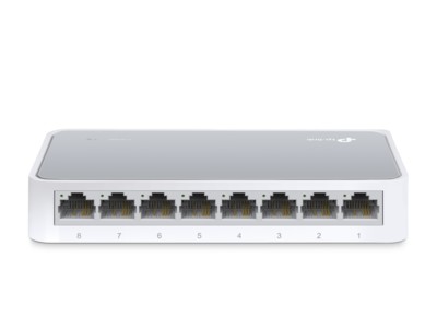 TL-SF1008D TP-LINK Настольный коммутатор с 8 портами 100 Мб