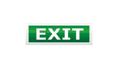 Молния-12В  "Exit" Арсенал Безопасности Плоское световое табло
