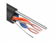 UTP 5e outdoor 2x2x0,51 Premium Cu steel rope кабель витая пара SkyNet