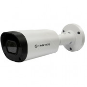 TSc-P5HDv Tantos Уличная цилиндрическая мультиформатная MHD (AHD/ TVI/ CVI/ CVBS) видеокамера, объектив 3.3-12мм, 5Мп, Ик