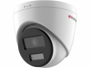 DS-I453L(C)(2.8mm) HiWatch Уличная купольная IP видеокамера, объектив 2.8мм, 4Мп, Ик, Poe, ColorVu, microSD, встроенный микрофон