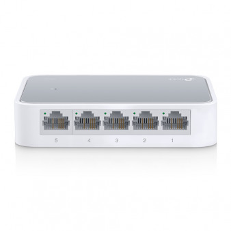 TL-SF1005D TP-LINK Настольный коммутатор с 5 портами 100 Мбит/с